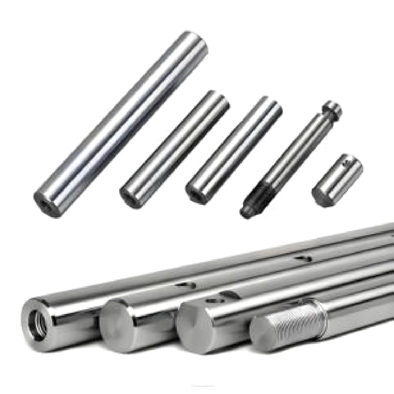 Tige de piston solide en acier allié avec finition de précision